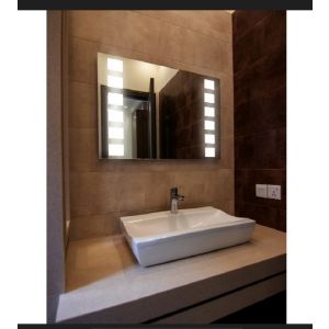 ЗЕРКАЛО MIXLINE «БЛЮЗ» 800*600 (ШВ) СВЕТОДИОДНАЯ ПОДСВЕТКА, ФАЦЕТ