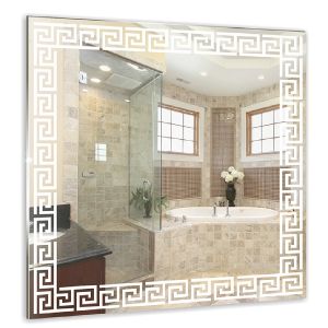 ЗЕРКАЛО MIXLINE «ГРЕЦИЯ» 535*550 (ШВ) Б/ПОЛКИ