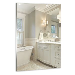 ЗЕРКАЛО MIXLINE ПРЯМОУГОЛЬНИК 390*590 (ШВ) Б/ПОЛКИ