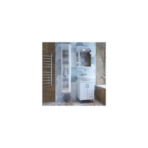 ШКАФ НАВЕСНОЙ «КЛАССИК-55» ЛЕВЫЙ БЕЗ ПОДСВЕТКИ (ПВХ)