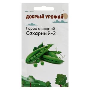 Семена Горох Сахарный-2 3 гр, «Добрый Урожай»