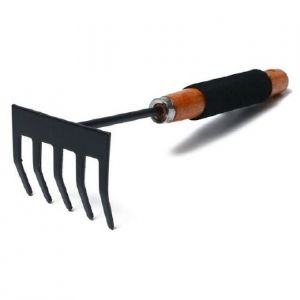 Грабли 30 см, рукоять дерево с поролоном 2710197