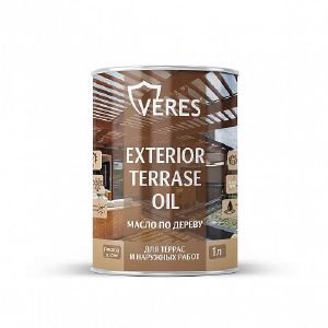 Масло для дерева Veres Exterior Terrase Oil 1 л Бесцветное