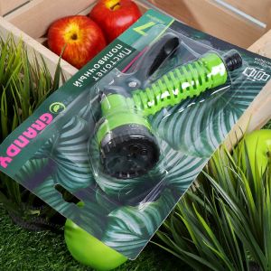 Пистолет для полива 7 режимов, быстросъемный, Grandy, js-9137