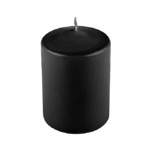 Свеча Deco 60*85 мм черная