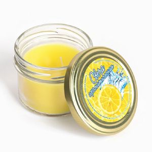 Свеча ароматическая «Лимонный фреш» в банке