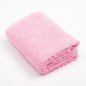 Полотенце махровое Экономь и Я 30х60 см, цв. розовый, 100% хлопок, 320 гр/м2 6957308