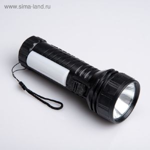 Фонарь ручной «Колор», 8 LED, 2 режима, 3 АА, 5.5 х 5.5 х 16 см, микс 1206278