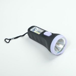 Фонарь ручной 1 Вт, COB, 1 АА, микс   5266998