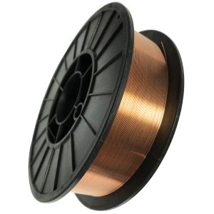 Проволока сварочная с омеднением 0,8 мм СВ08Г2С катушка 1 кг