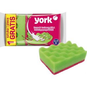 Губки York Волна 5 шт 030220