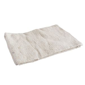 Салфетка для пола хлопковая белая МЕГА YORK 260г/м2 (80х100 см) 922180