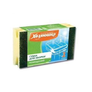 Губка для уборки помещений Хозяюшка Мила Большая 1 шт 01015-60