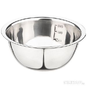 Миска Bowl-Roll-20, объем 1,5 л, из нерж стали, зеркальная полировка, диа 20 см