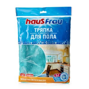 Тряпка для пола Haus Frau из микрофибры 50х60 см