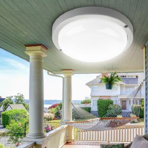 Светильник ЖКХ светодиодный ЭРА SPB-201-1-40К-012 IP65 12Вт 1140Лм 4000К СВЧ с датчиком движения