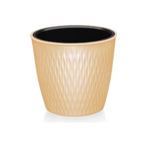 Кашпо Kerama 1,1 л 132х118 мм Темно-бежевый