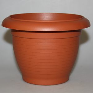 Горшок Терра 2,3 л с поддоном d19, h14,5 см Терракот