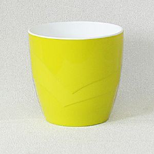 Горшок Грация d15 h15 см.2,0 л со вставкой Фисташковый