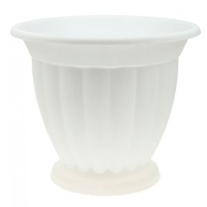 Кашпо Гречинка на ножке 20 2,0 л Белый