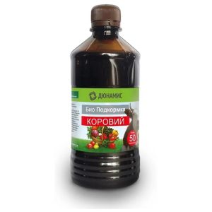 Удобрение Коровий навоз. Жидкий концентрат. 0,5л.