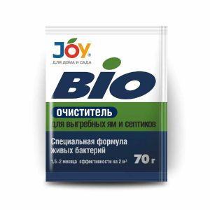 БИОочиститель для выгреб. ям и септиков JOY,70гх20