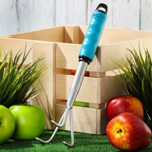 Рыхлитель 3 зуб, сталь, 70х330 мм, черенок пластиковый, Grandy, Connect, 360501