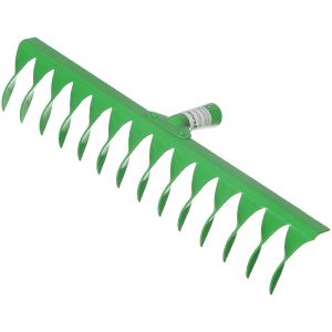 Грабли витые, 14 зуб, сталь, Клевер, клепанная тулейка, садовые, 00-00002609