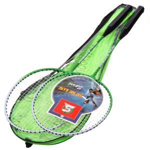 Спорт Ракетки Бадминтон 2 шт 65*20 см в чехле Y9-300