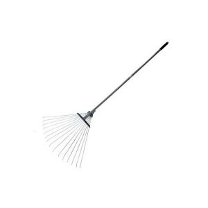 Грабли веерные Садовита 15 зубьев развижные с черенокм JD8015