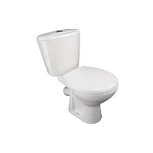 Унитаз-компакт «Универсал NEW 45» (косой, нижн, сид, кноп.арм) МОНОКОРОБ (г.Лобня)