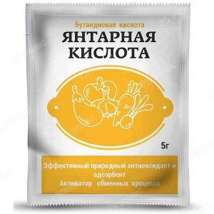 Янтарная кислота 5г Биотехнологии