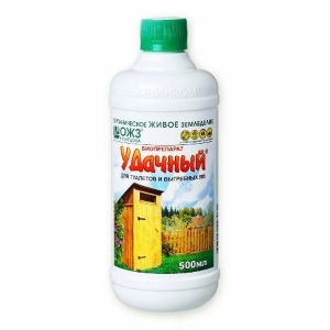 Удачный-биопрепарат для туалетов 0,5л х14