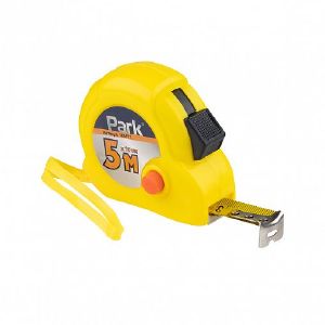 Рулетка Park, с двумя фиксаторами, 5 м 19 мм