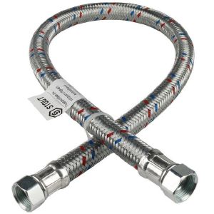 Гибкая подводка 1«х3/4» 18 см. Г-Г