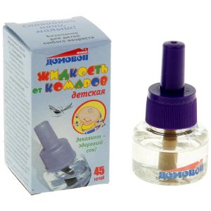 Антикомариная жидкость 45 ночей Спокойной ночи малыши Домовой