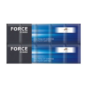 Пластины от комаров без запаха Force Синий