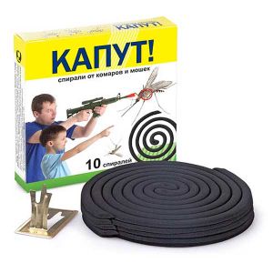 Антикомариные спирали Капут мини от комаров 10 шт Ваше Хозяйство