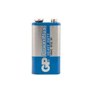 Батарейка GP Powerplus 1604CEBRA-2, типоразмер Крона, 1 шт