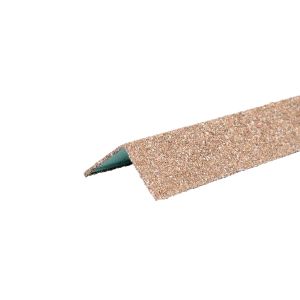 Угол наружный металлический Технониколь Hauberk Коричнево-бежевый (античный) 50х50х1250 мм