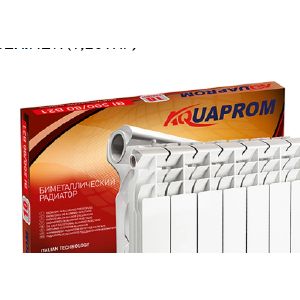 Радиатор биметаллический 8 секций AQUAPROM 500*80