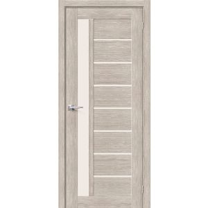 Дверь экошпон Браво-27 Cappuccino Melinga Magic Fog 2000х700 мм
