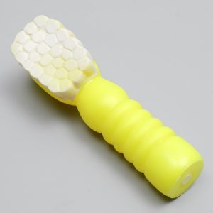 Игрушка пищащая «Зубная щётка» для собак, 15 х 5 см, жёлтая   7127505