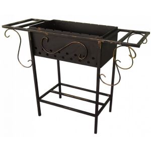 Мангал стационарный МС-12 39х85х75 см