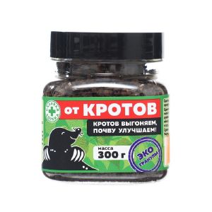 ЭКО гранулы от кротов 300 г (деготь древесный) Капитал-ПРОК х15
