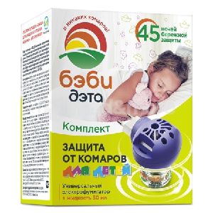 А/комар КОМПЛЕКТ (фум+жид45н)Детский БЭБИДЭТА(16) (66701305)