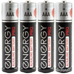 Батарейка Energy Pro LR03/4S, типоразмер ААА, 4 шт