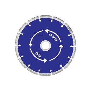 Диск отрезной алмазный сплошной (влажная резка), для работы с кафелем, 125 х 1,9 х 5 х 22,2 мм