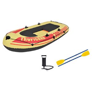 Набор «Тропикана» 34258: лодка надувная 218*110*36см, весла 2 шт, насос