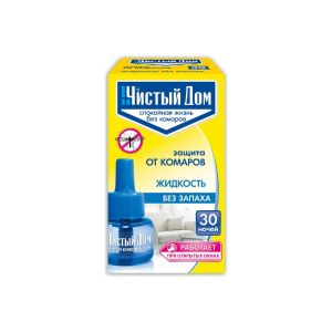А/комар ЖИДКОСТЬ 30н Чистый дом 02-605 (80)